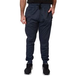 Hollywood  Mens Tech Heather Solid Knit Fleece Jogger