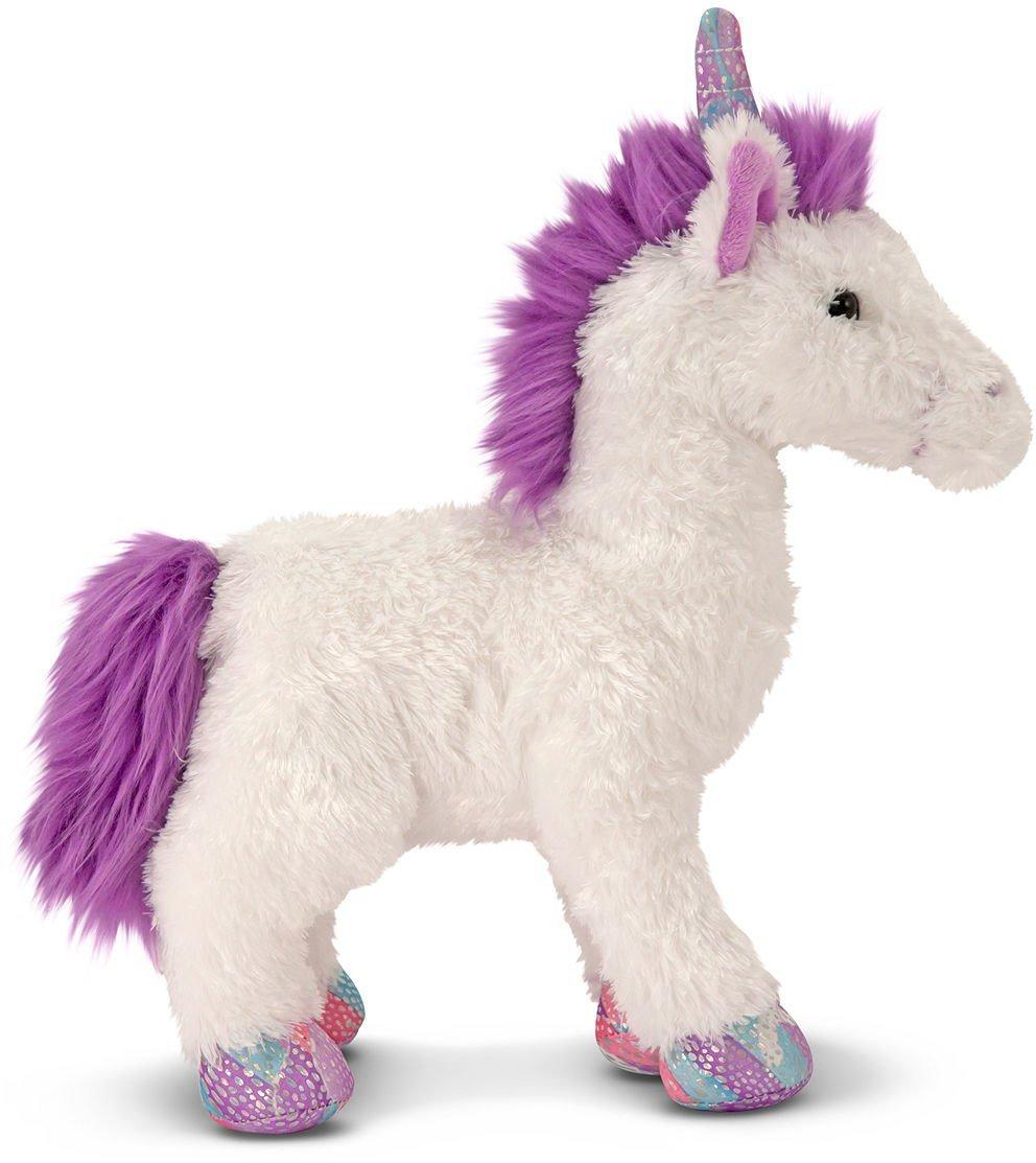 Misty White Unicorn Plush Toy