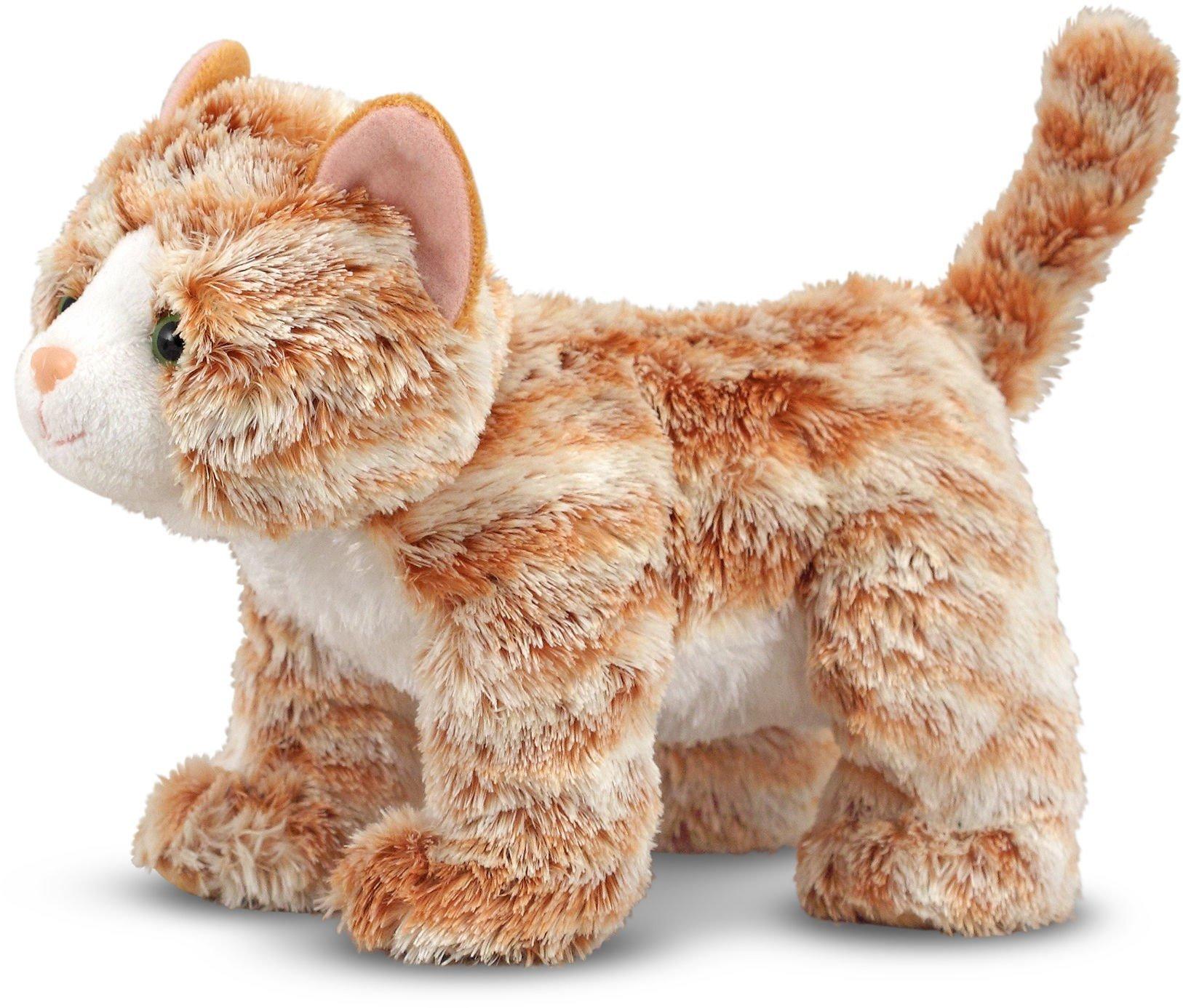 tabby cat stuffed animal