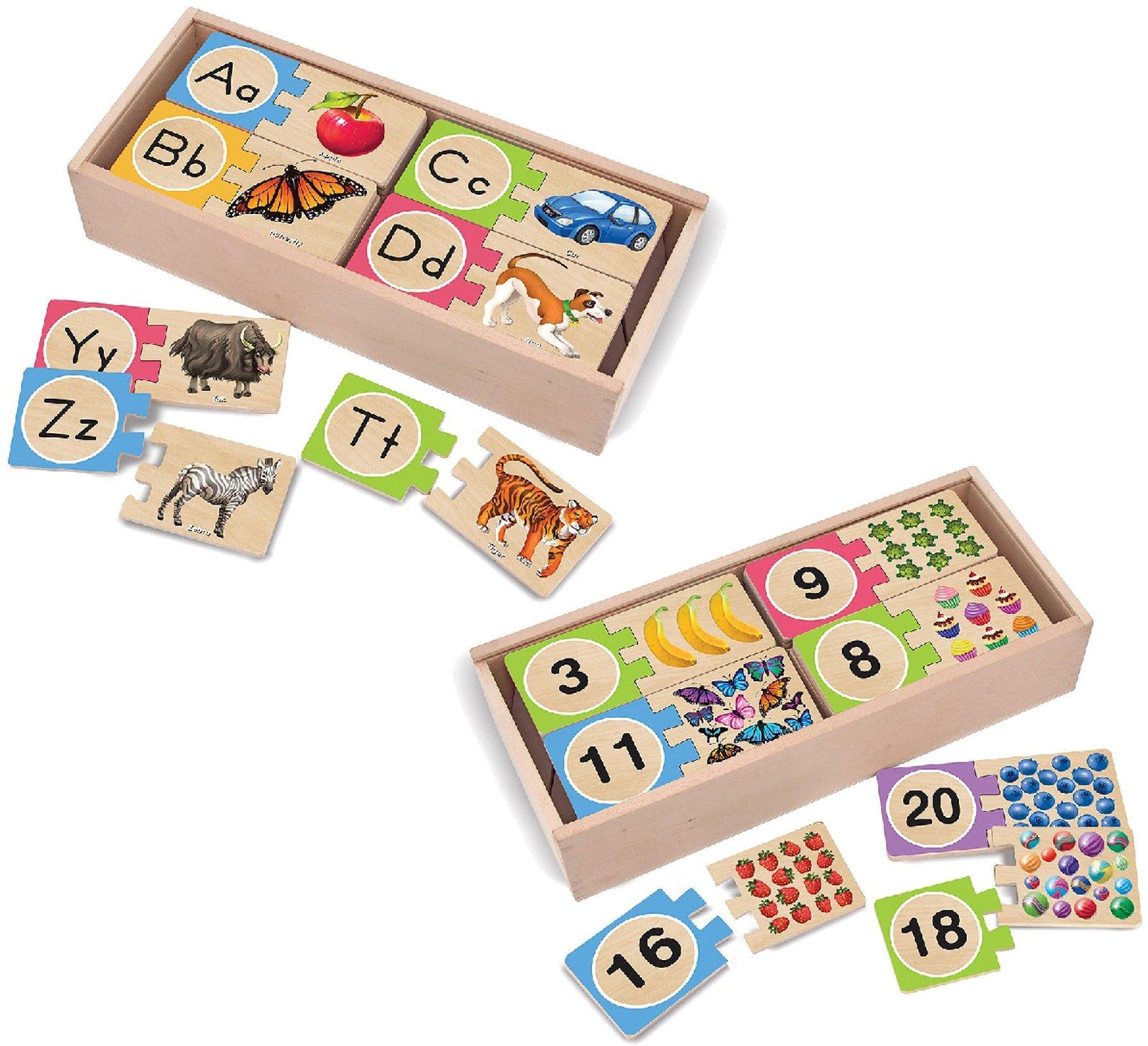 Self-Correcting Letters & Numbers Puzzle