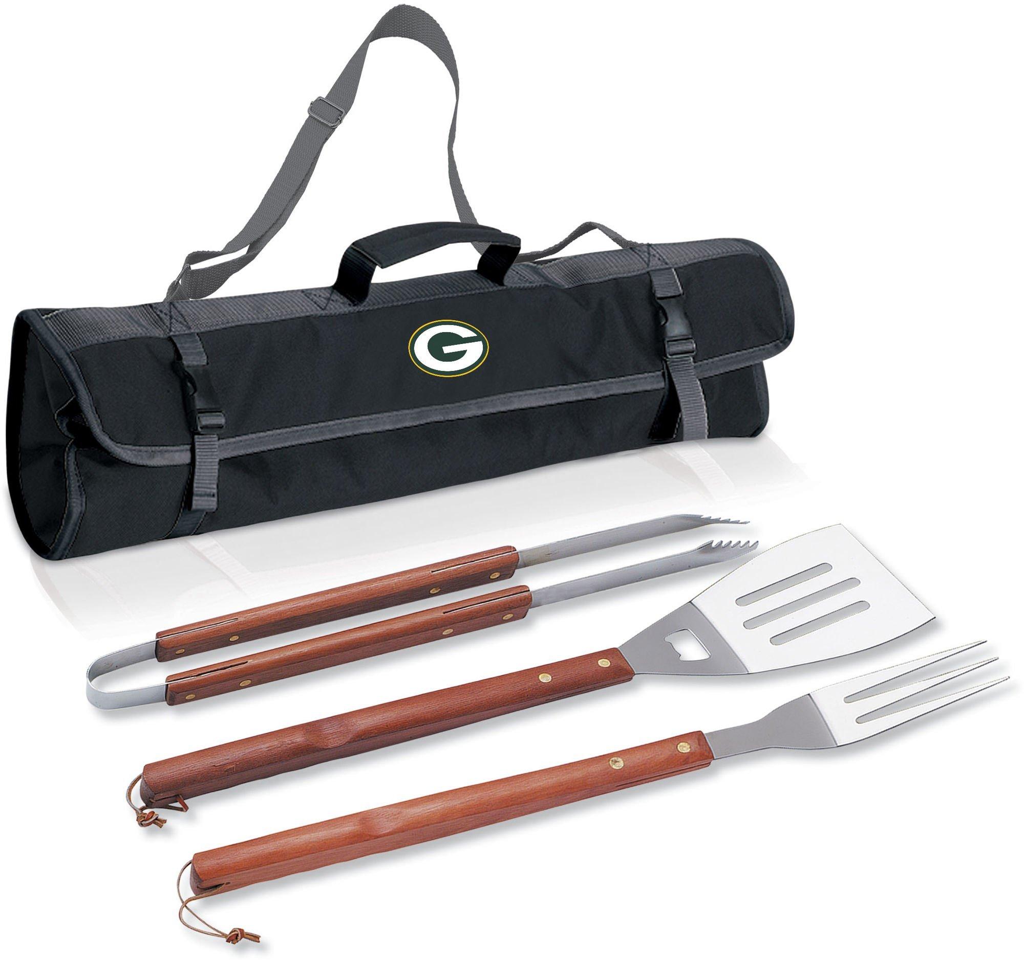 Green Bay Packer 3-pc. BBQ Tool Set
