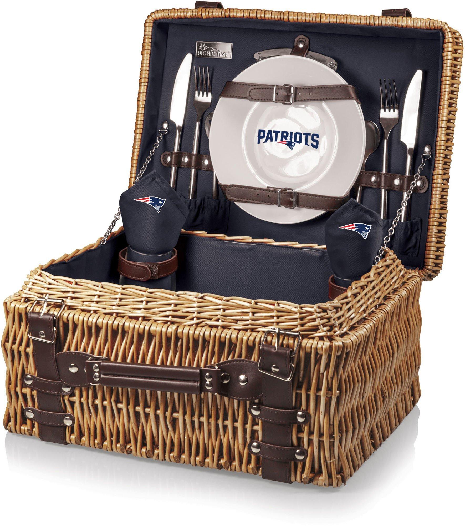 New England Patriots Picnic Basket by Picnic Time