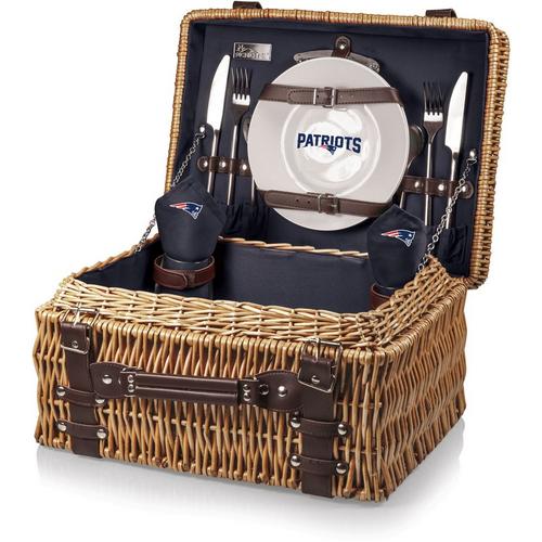 New England Patriots Picnic Basket by Picnic Time