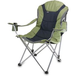 Picnic Time Sage Green Reclining Camping Chair