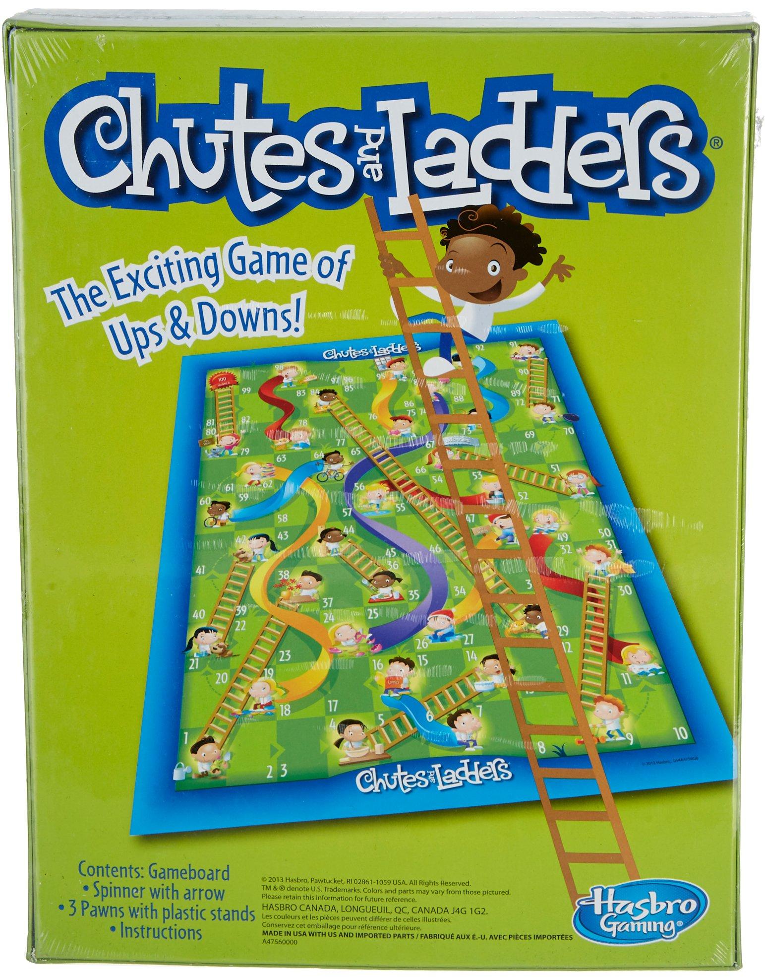 Hasbro Chutes And Ladders Board Game One Size Multi Ebay 0186