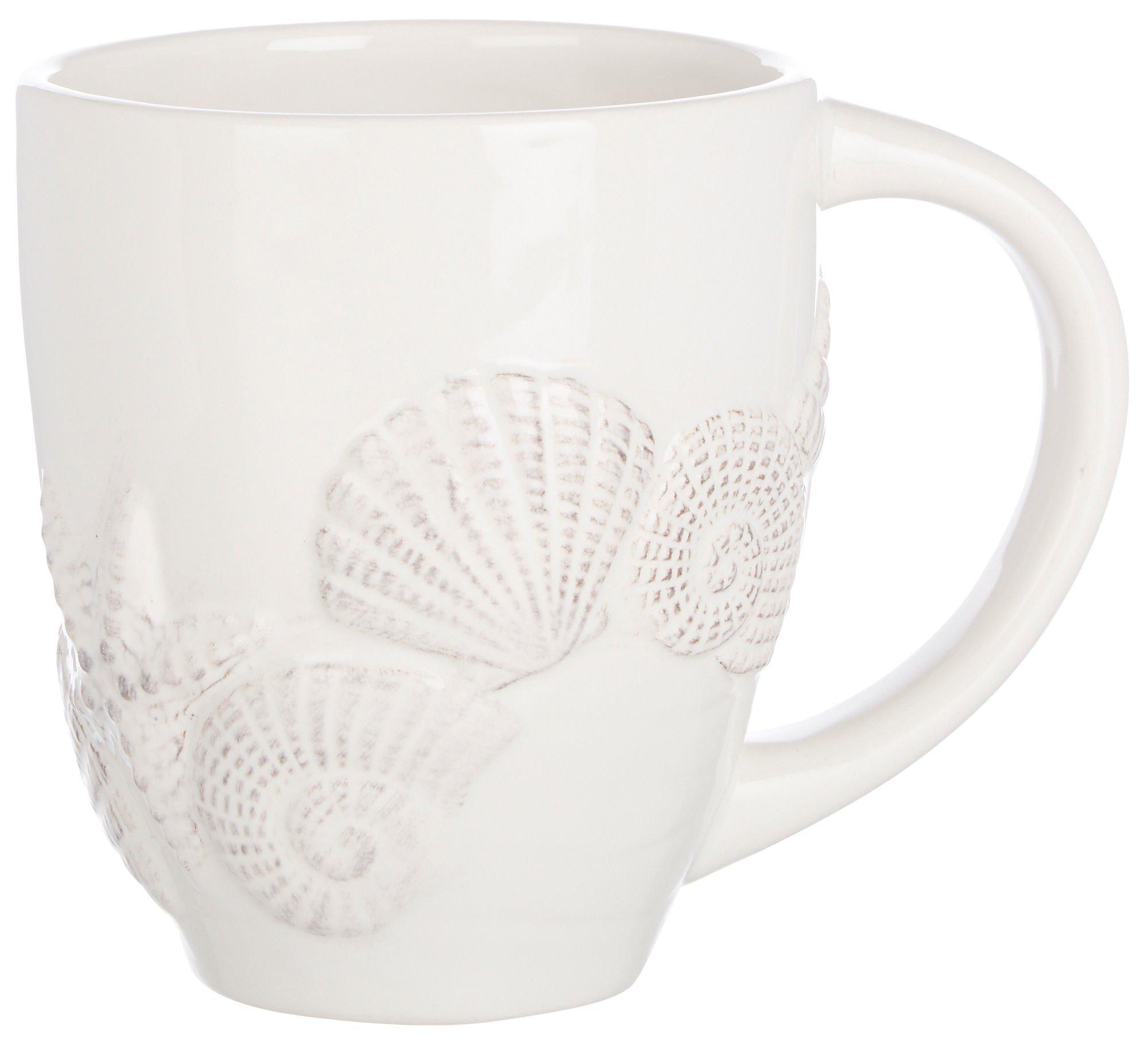 Coastal Home Round Seashell Mug Bealls Florida