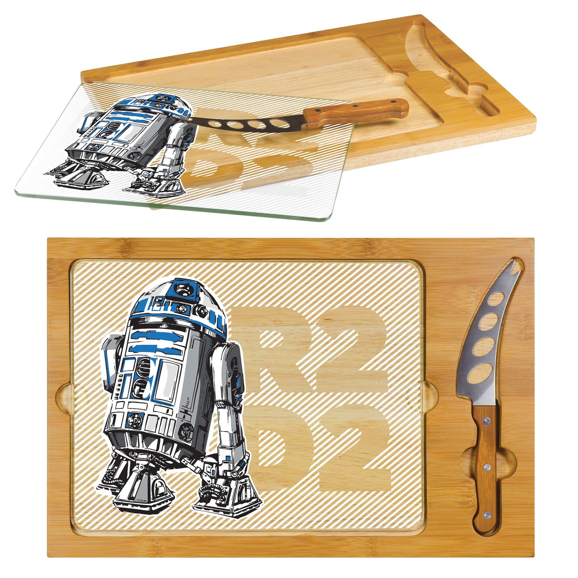 Toscana Star Wars R2-D2 Icon Cutting Board & Knife Set