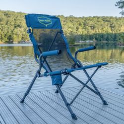 Body Glove Camping Chair with Mesh Backrest - Summer Teal
