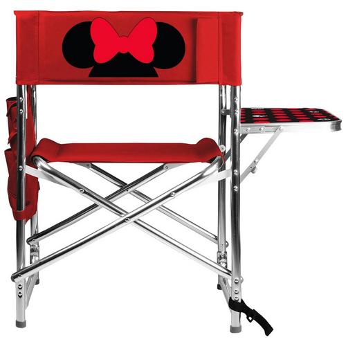 Picnic Time Minnie Mouse Folding Sports Chair