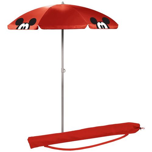 Oniva Mickey Mouse 5.5 Foot Portable Beach Umbrella