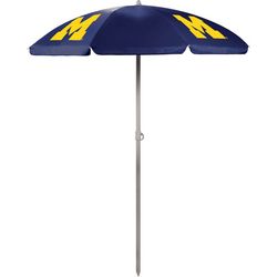 Michigan Wolverines Beach Umbrella by Oniva
