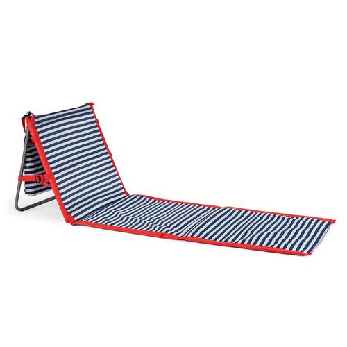Oniva Blue Pinstripe Beachcomber Chair
