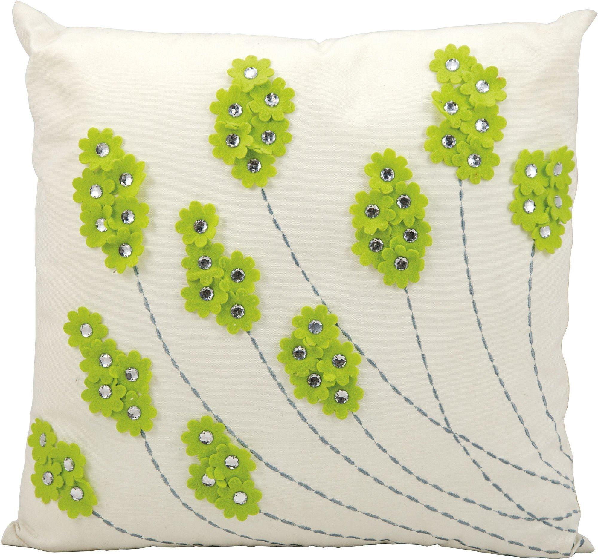 Mina Victory Felt Flowers Outdoor Throw Pillow Bealls Florida