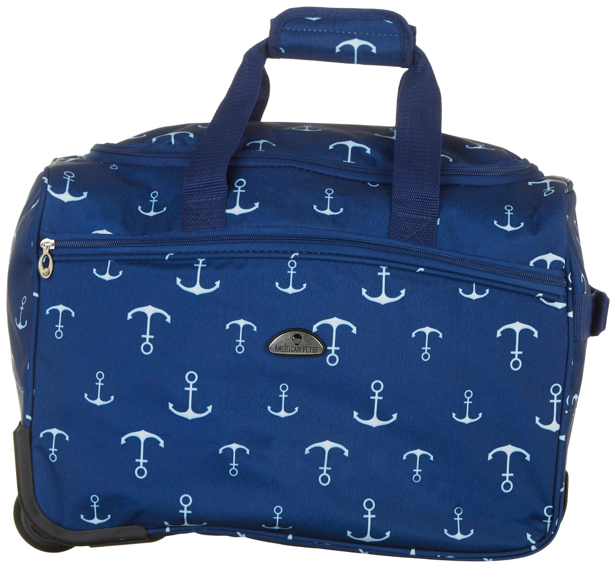 american flyer wheeled duffel