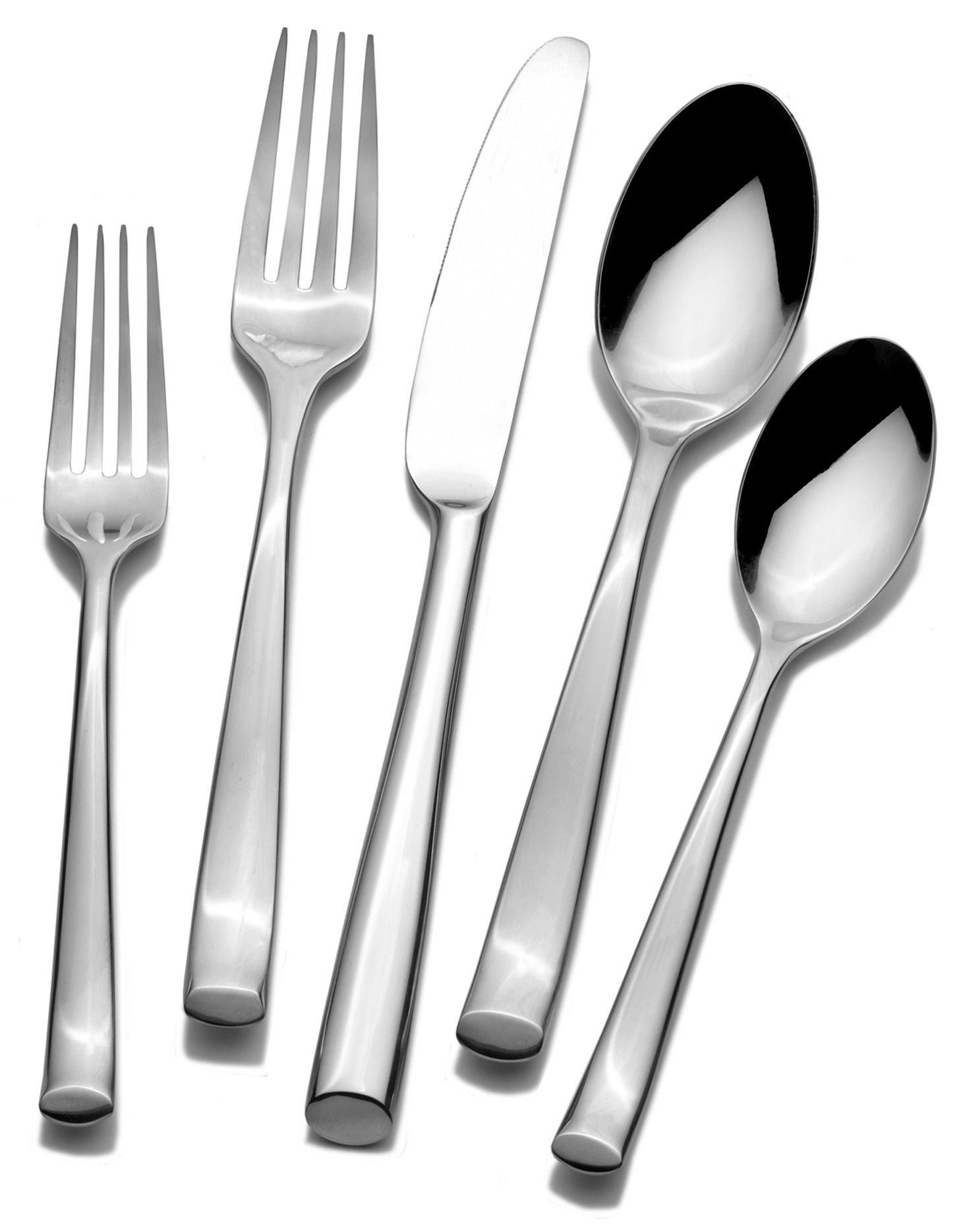 Towle Living Flamingo Flatware Set 20-Piece Stainless Steel