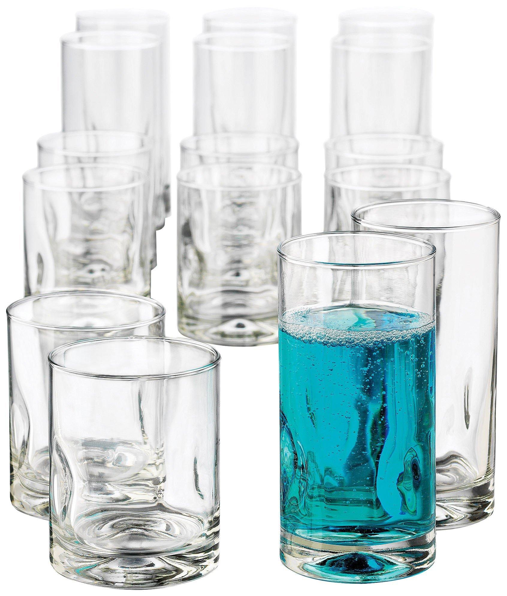 Libbey 16 Pc Impressions Glassware Set One Size 78917864268 Ebay