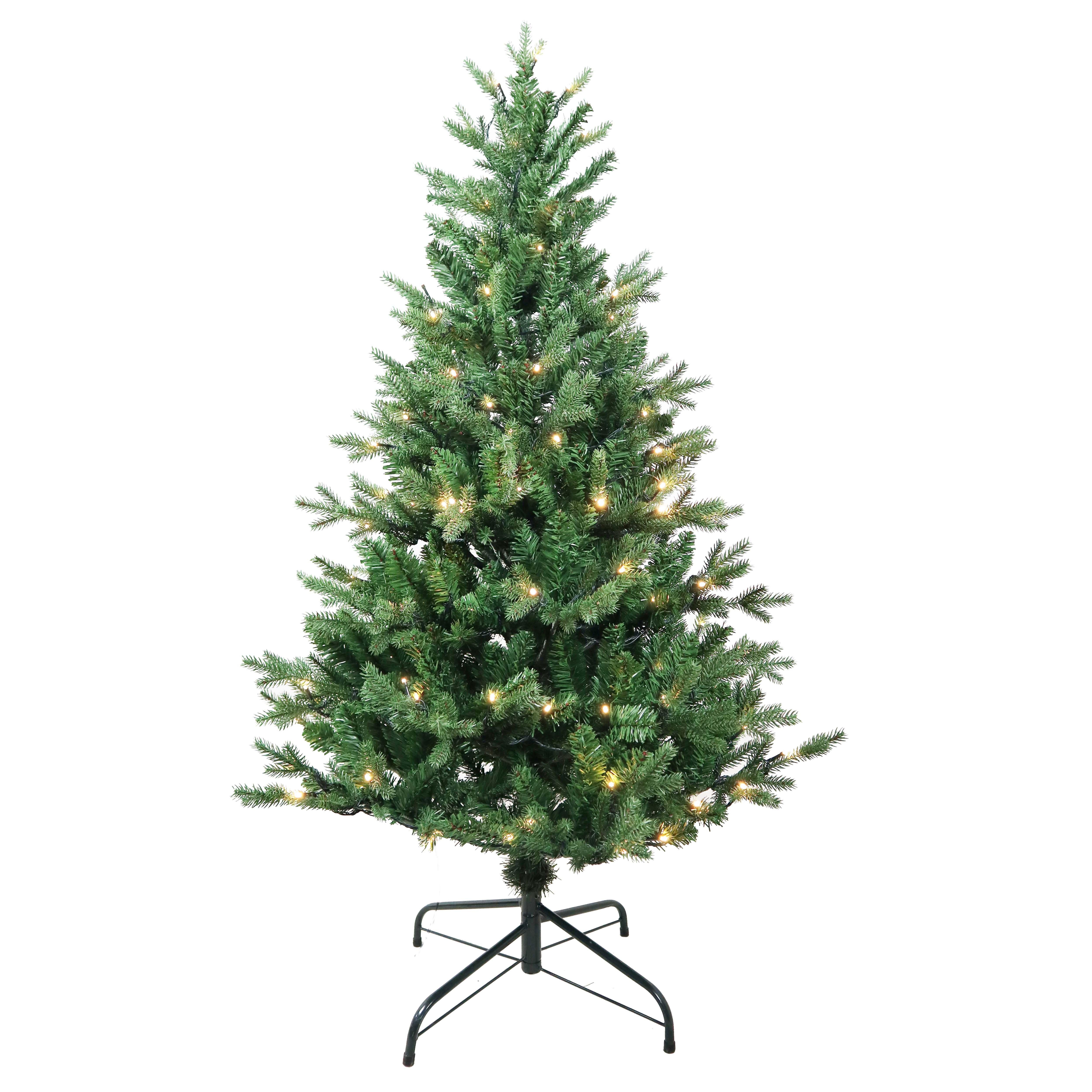 4.5-Foot Warm White LED Jackson Pine Christmas Tree