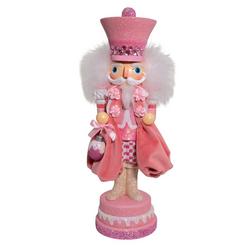 15-Inch Hollywood Pink Sweet Soldier Nutcracker.