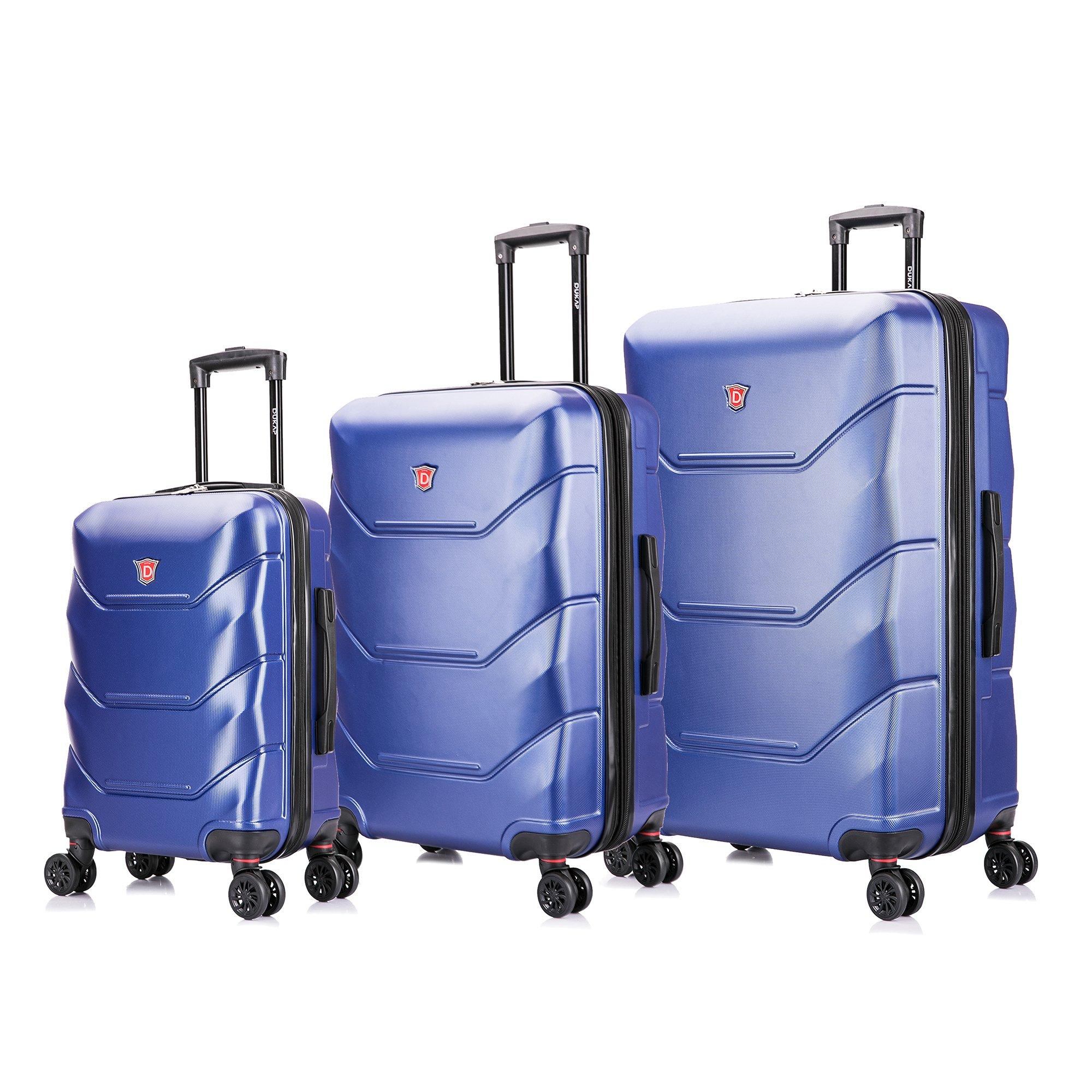 TOUR Hardside Spinner 3 Piece Luggage Set 20/28/32 Inches – Dukap