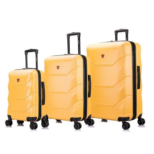 DUKAP Zonix Hardside Lightweight Spinner 3 pc Luggage