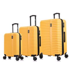 INUSA Ally Hardside Lightweight Spinner 3 pc Luggage Set