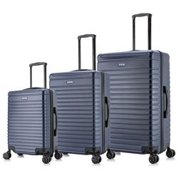 INUSA Deep Hardside Lightweight Spinner 3 pc Luggage Set