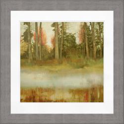 12X12 RED FOREST Wall Art