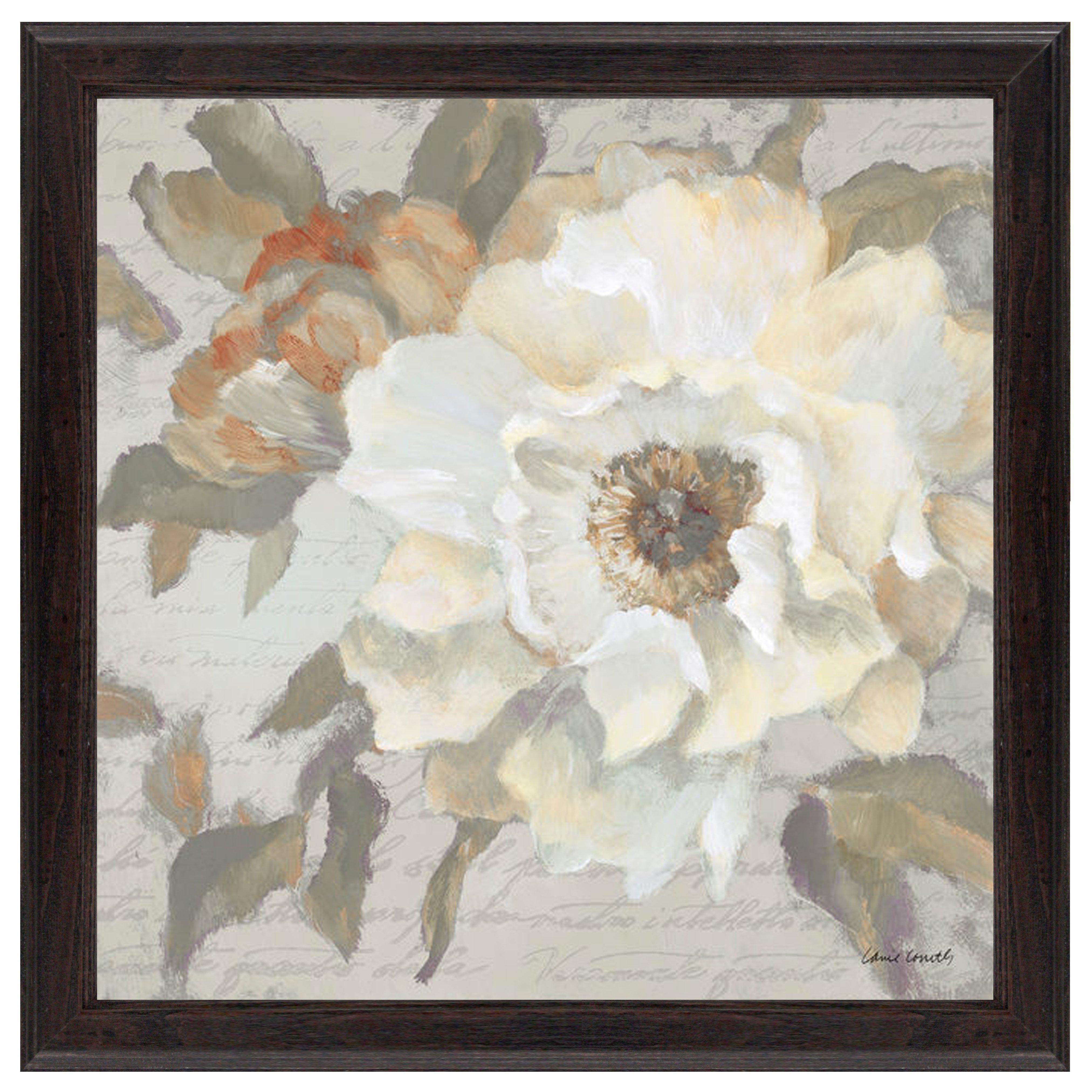 TIMELESS FRAMES 12x12 BLOOM PEONY LETTER I Wall
