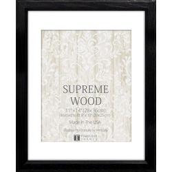 Supreme Wood (8x10) Black Wall Frame