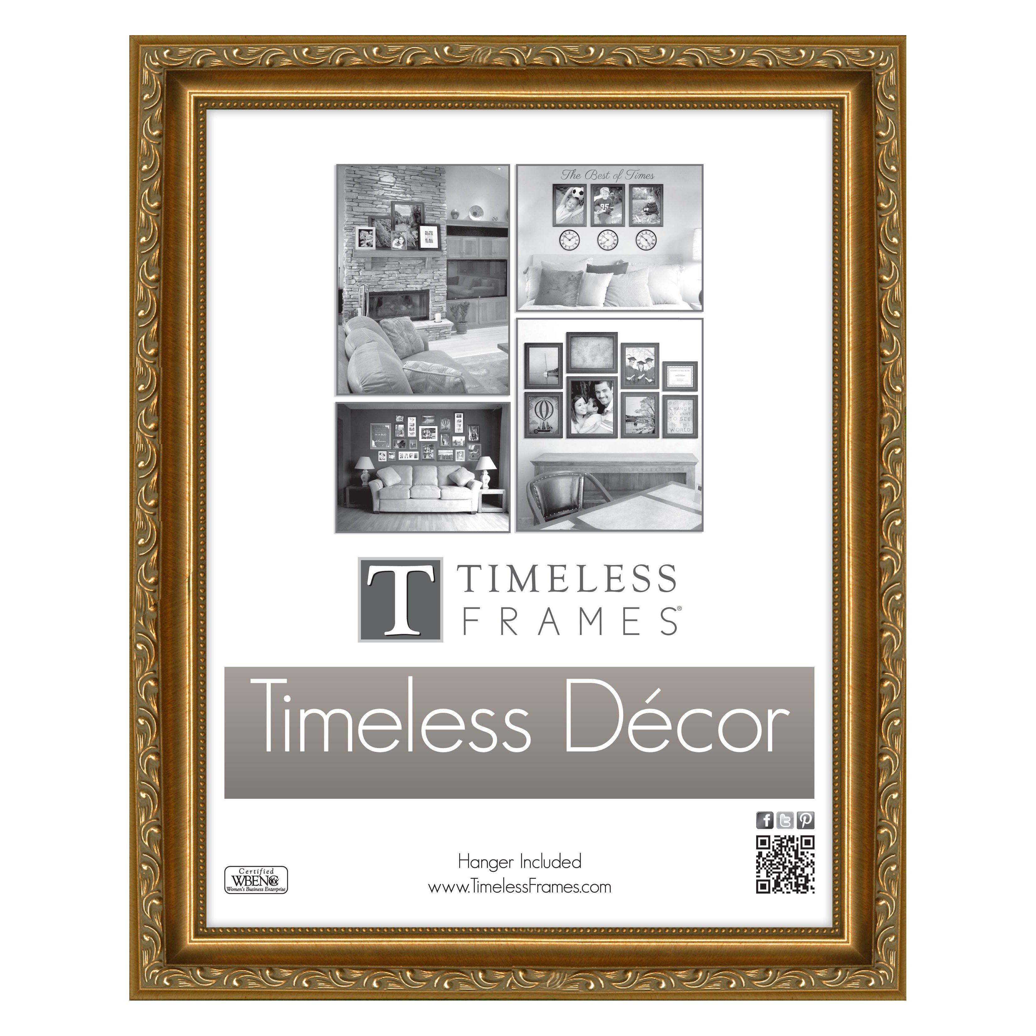 TIMELESS FRAMES 16x20 Carrington Gold Wall Frame