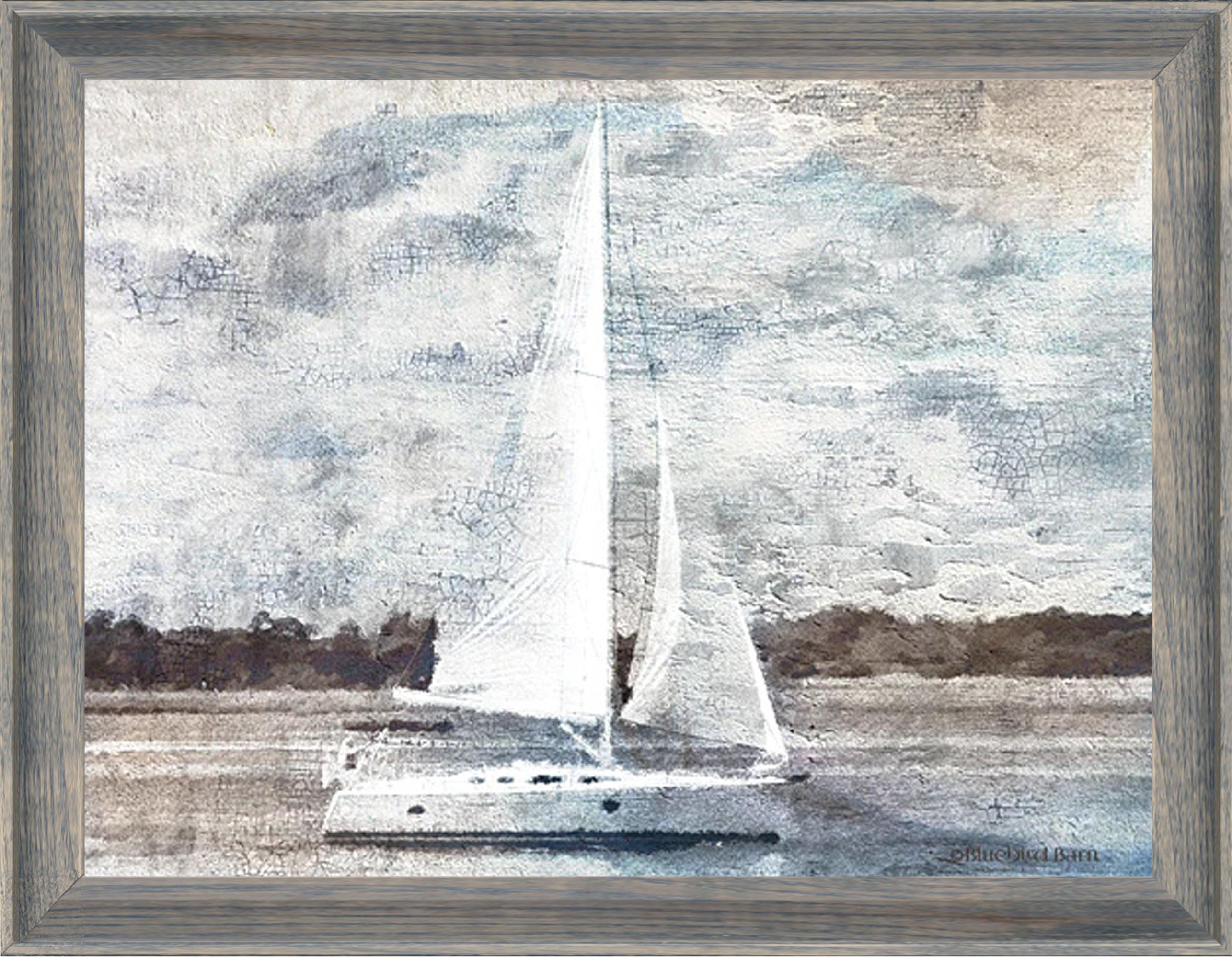12X16 SAILBOAT ON THE WATER Wall Art