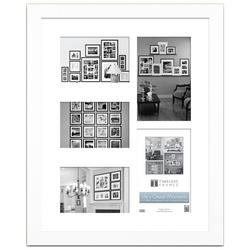 11x14 5 Op Collage White Wall Frame