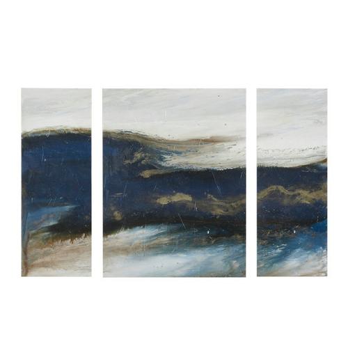 Ink & Ivy Rolling Waves 3-pc. Canvas Wall