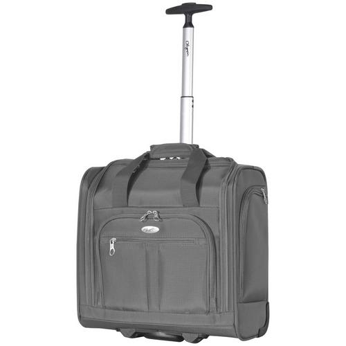 Olympia Luggage Lansing Solid Under Seat Wheeled Carry-On