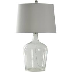 Seeded Glass Table Lamp