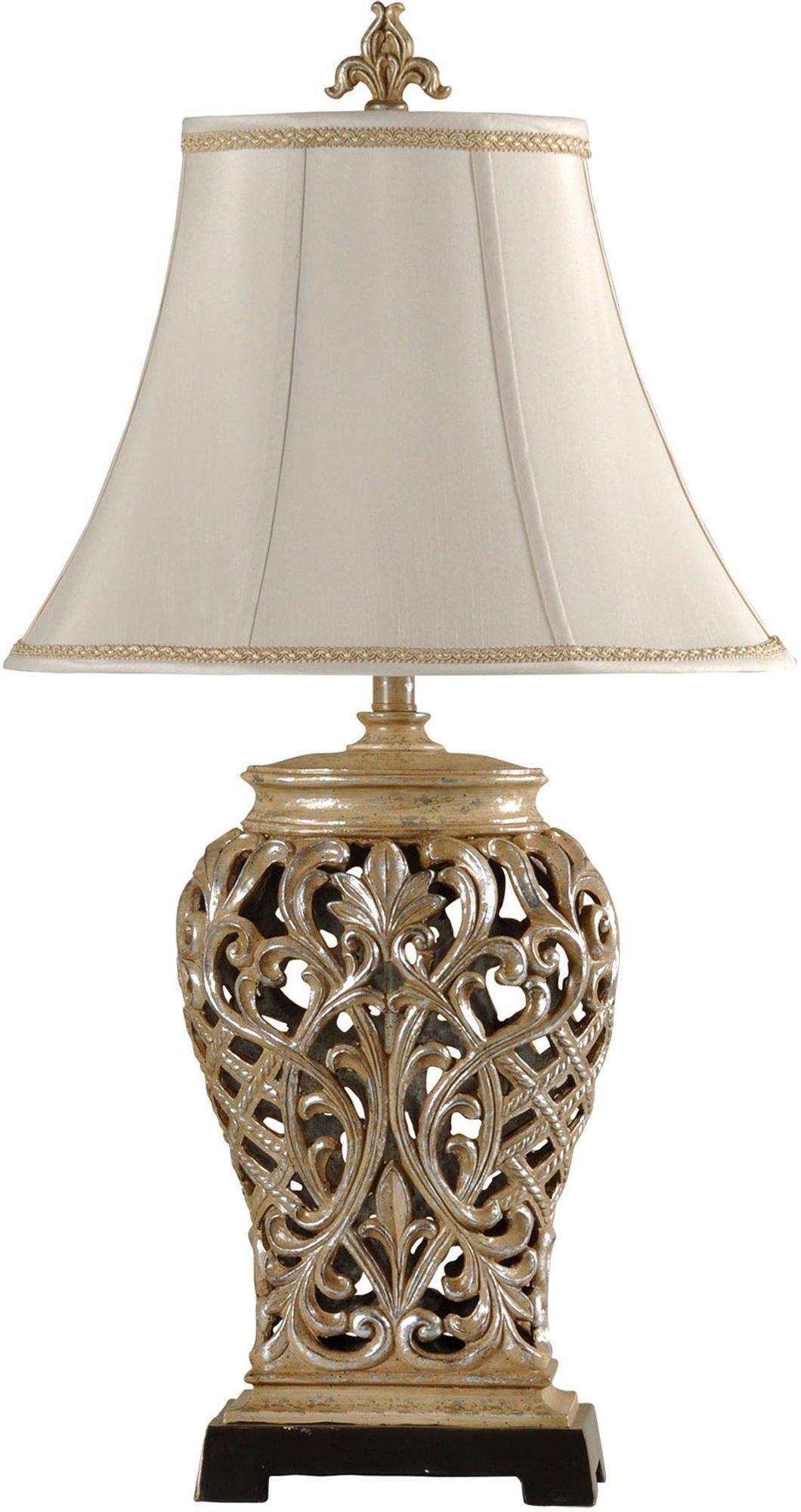 StyleCraft Lacey Scroll Table Lamp