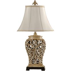 StyleCraft Lacey Scroll Table Lamp