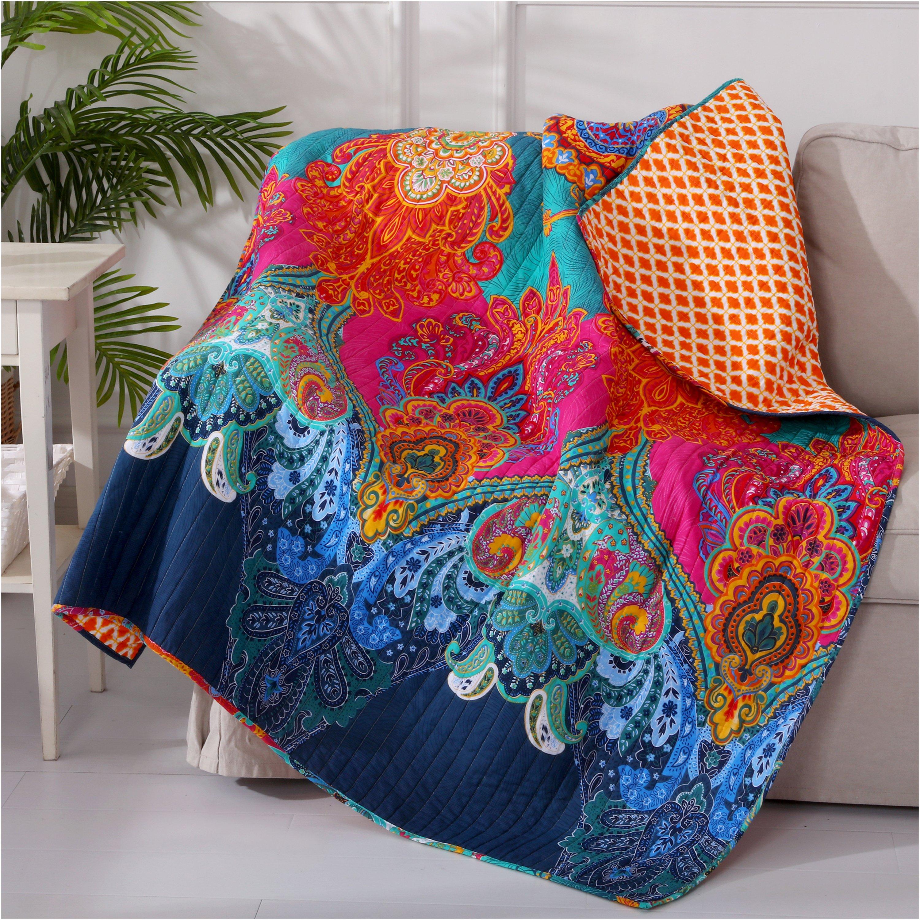 Levtex Home Mackenzie Reversible Quilted Throw