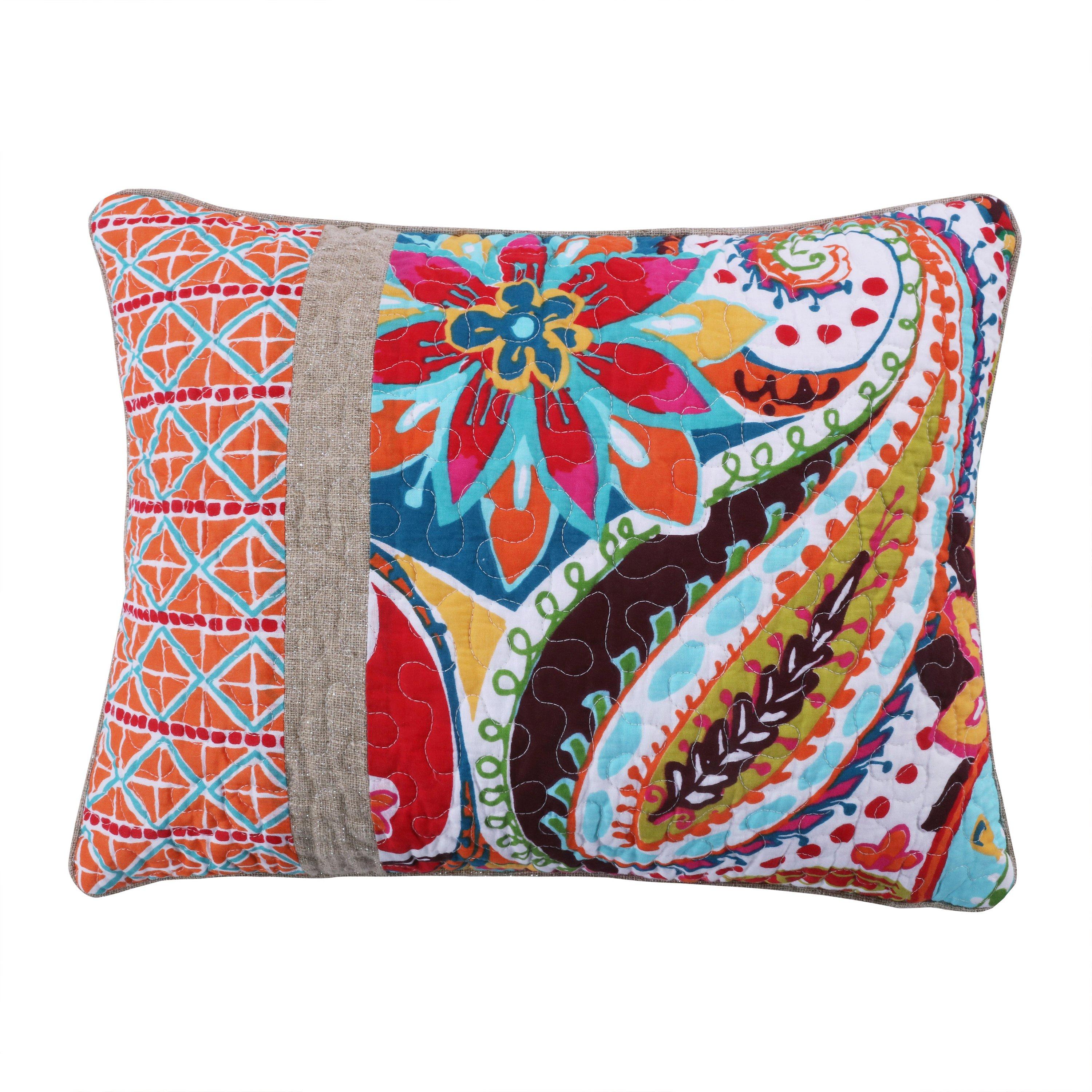Levtex Home Rhapsody Pieced Decorative Pillow