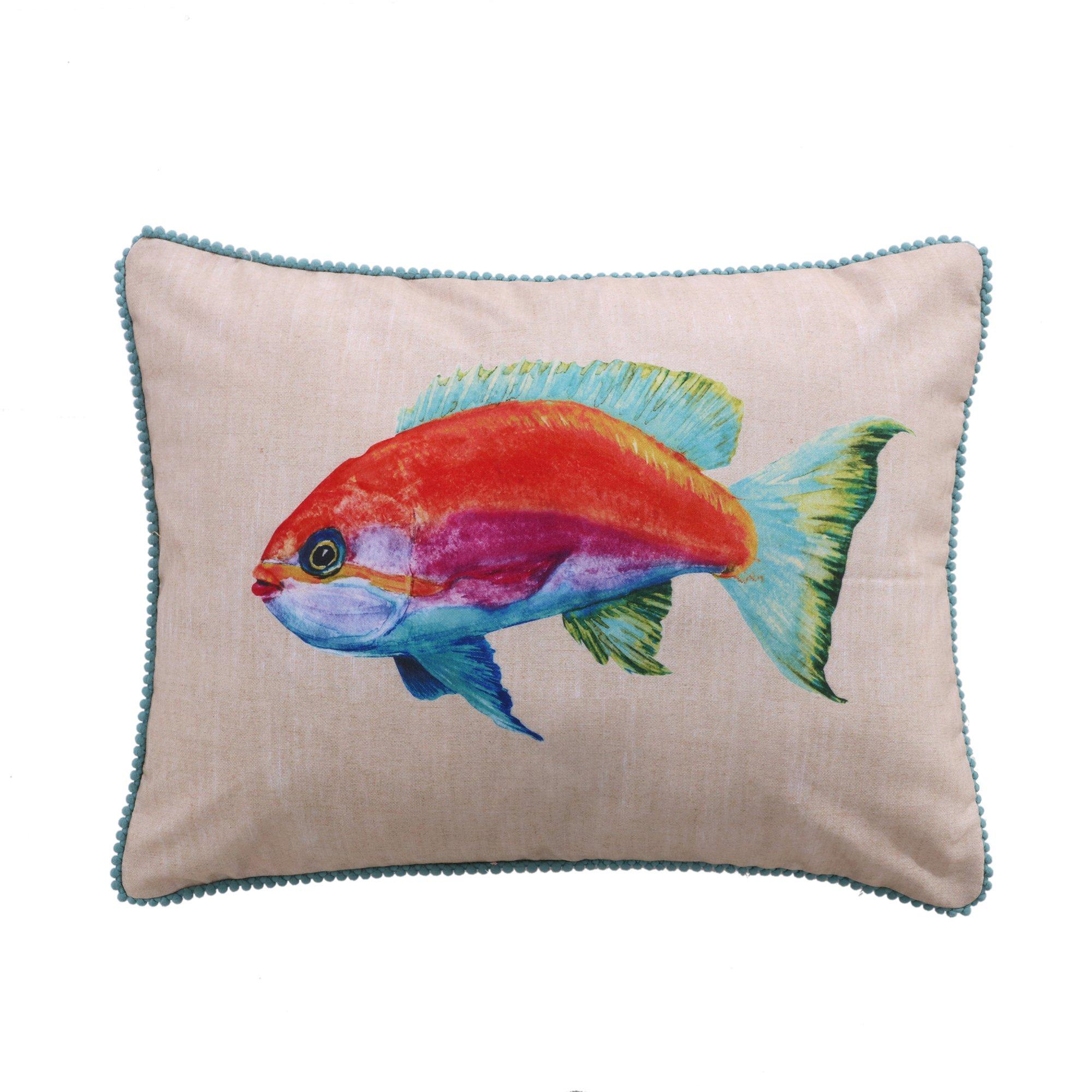 BeachWalk Fish Decorative Pillow