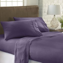 Home Collections Premium Striped Embossed Sheet Set