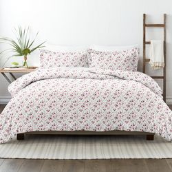Home Collections Premium Ultra Soft Blossoms Duvet Cover Set