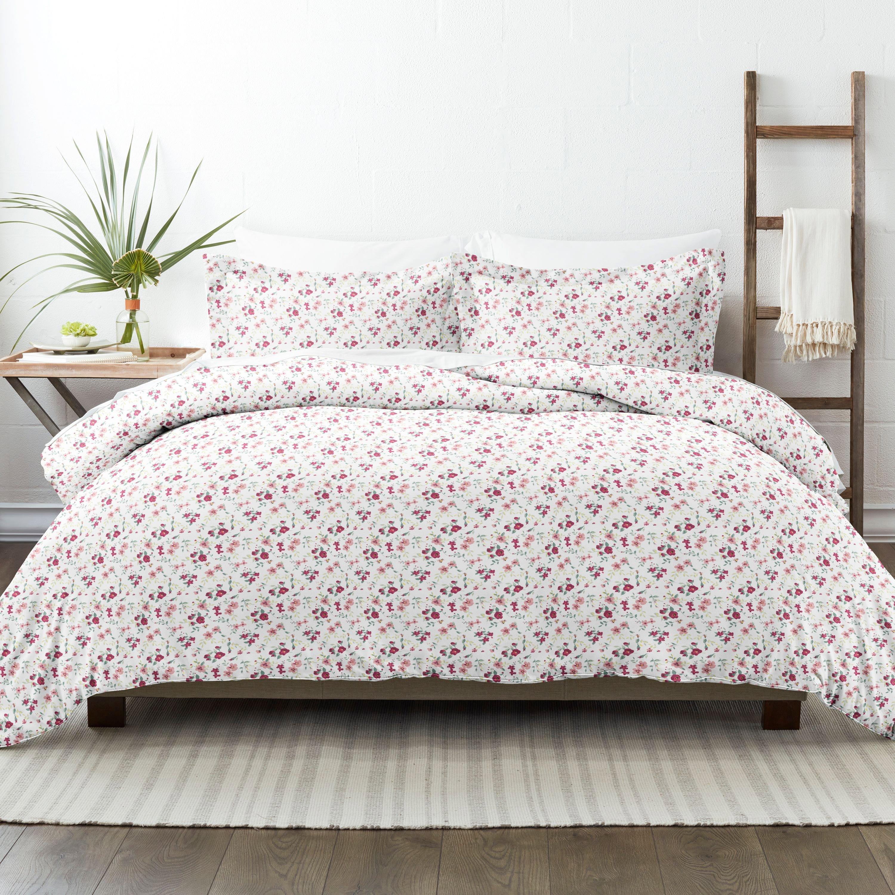 Photos - Bed Linen Home Collections Premium Ultra Soft Blossoms Duvet Cover Set
