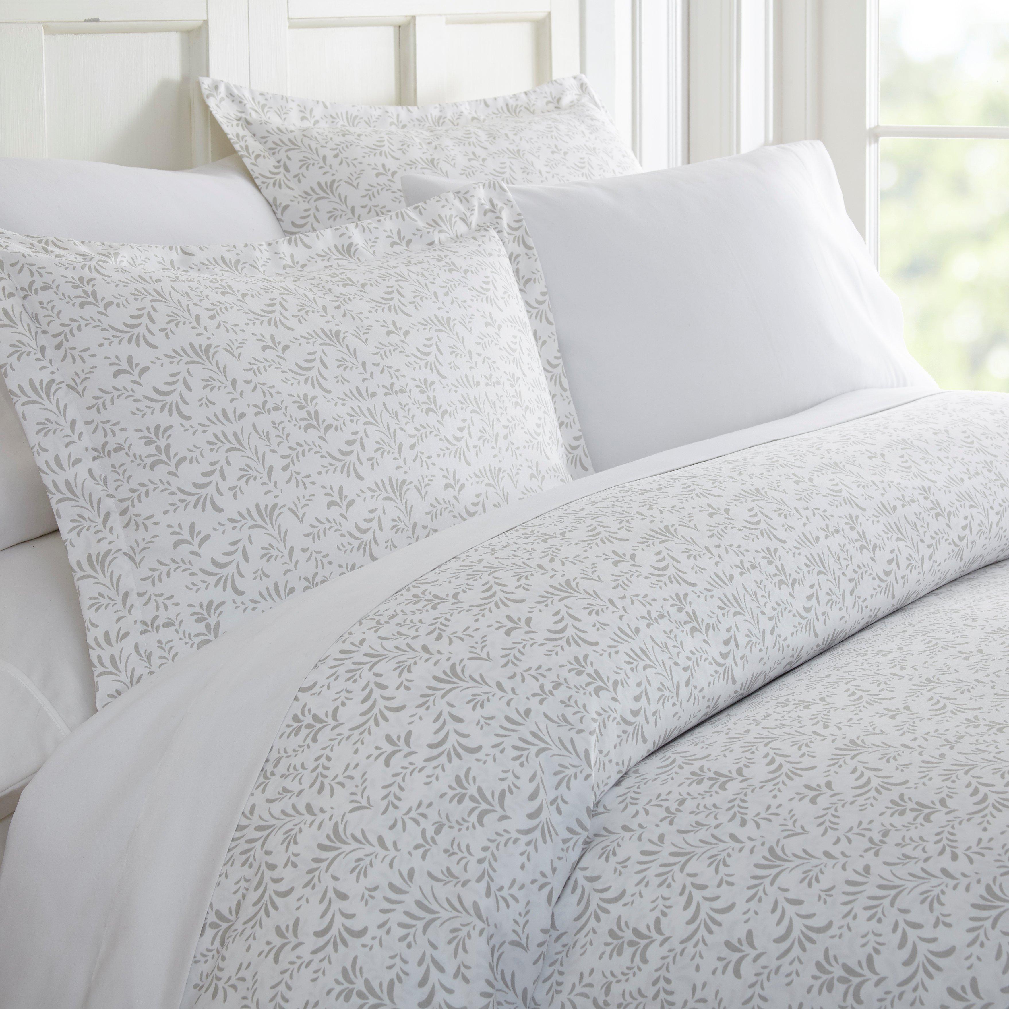 Photos - Bed Linen Home Collections Premium Soft Burst Of Vines Duvet Cover Set