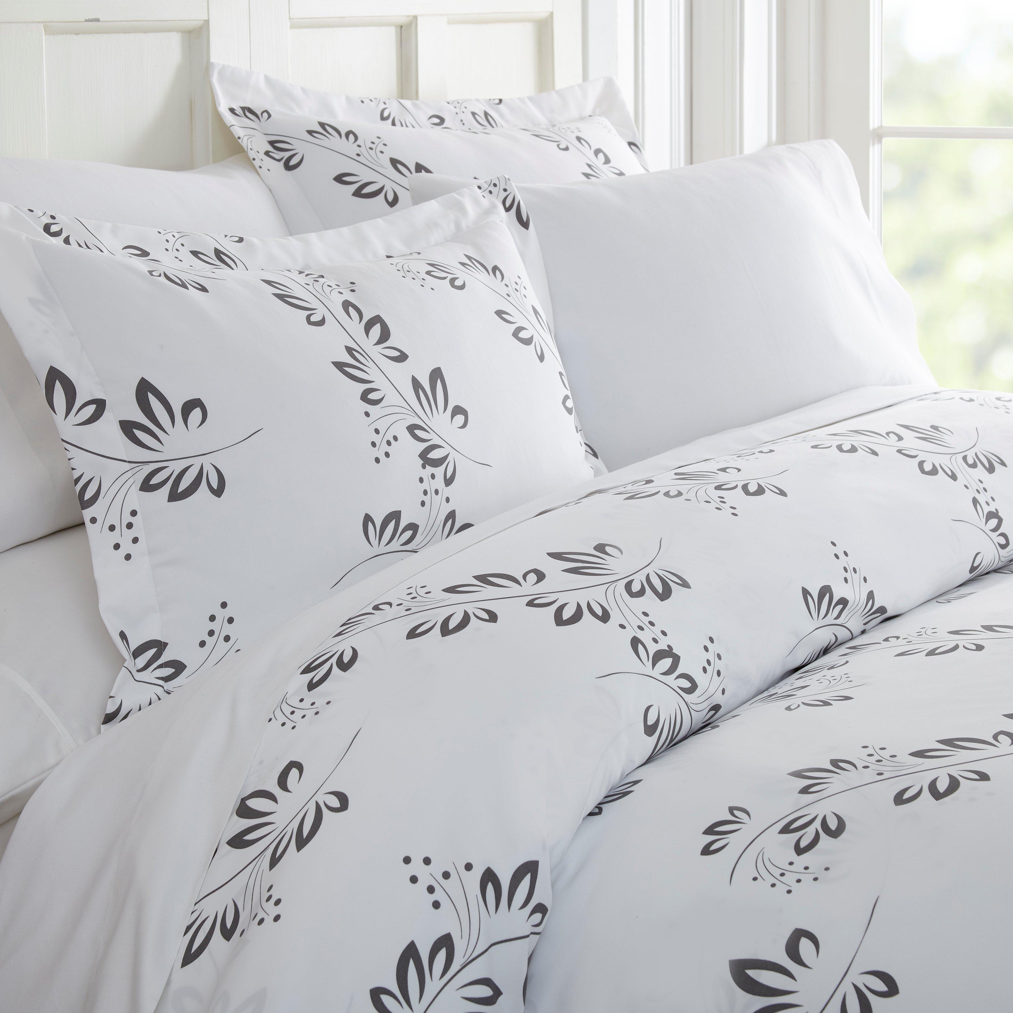 Photos - Bed Linen Home Collections Premium Soft Simple Vines Duvet Cover Set