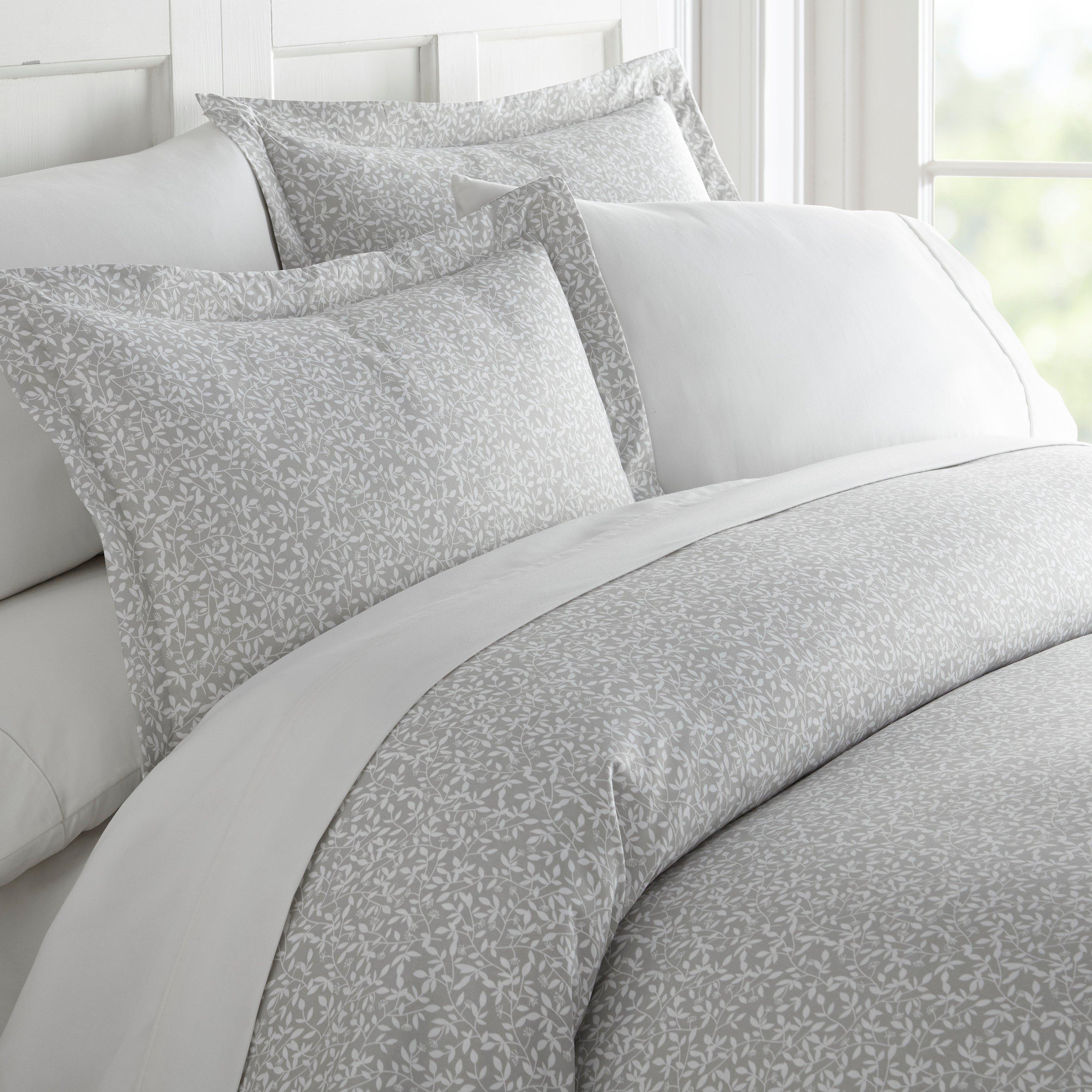 Photos - Bed Linen Home Collections Premium Soft Vine Trellis Duvet Cover Set