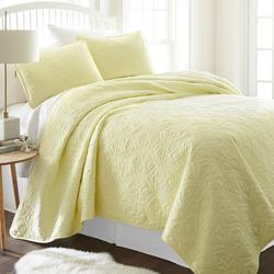 s Premium Soft Damask Quilted Coverlet Set
