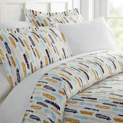Home Collections Premium Ultra Soft Feathers Duvet Cover Set