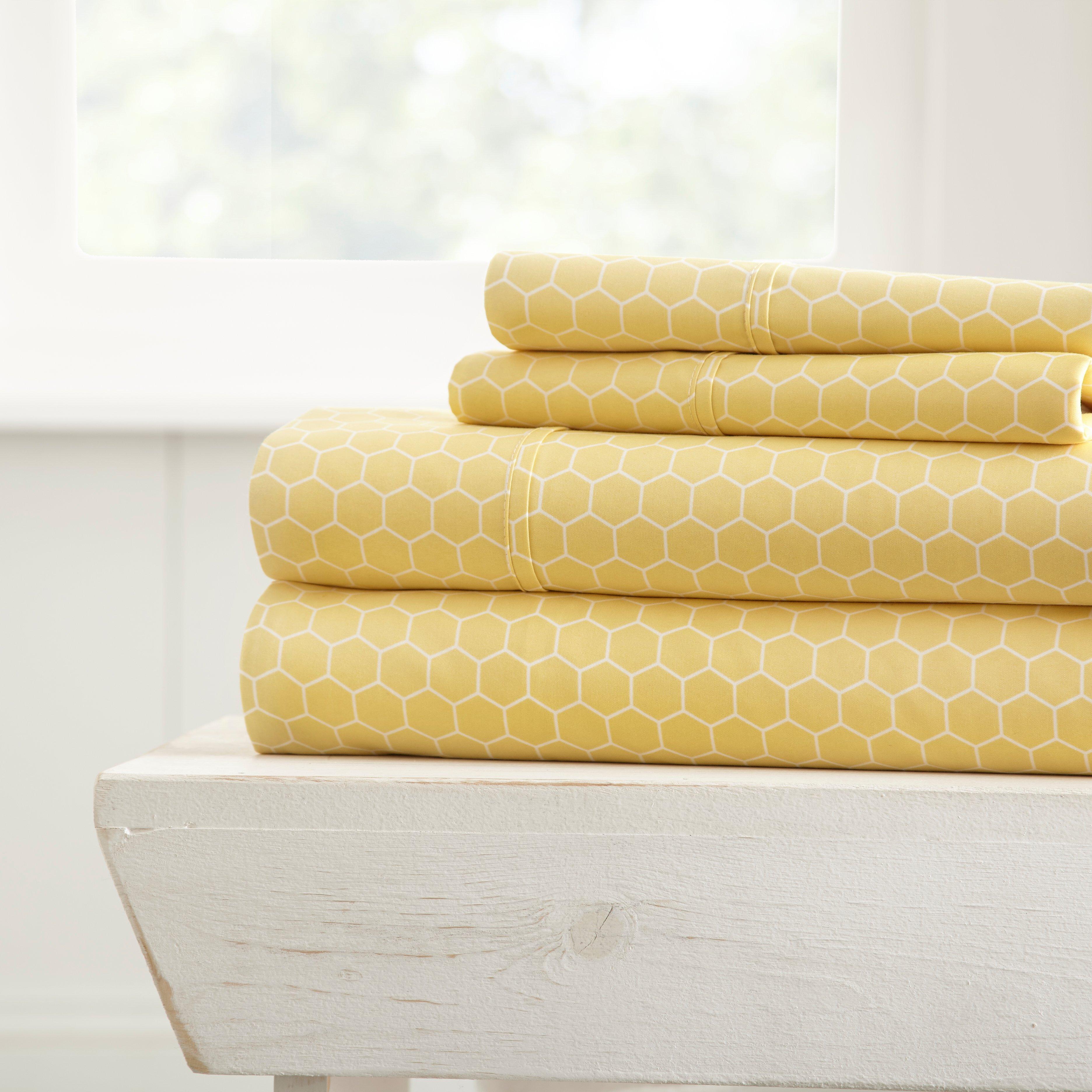 Photos - Pillowcase Home Collections Premium Ultra Soft Honeycomb Sheet Set