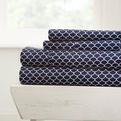 Home Collections Premium Ultra Soft Scallops Sheet Set